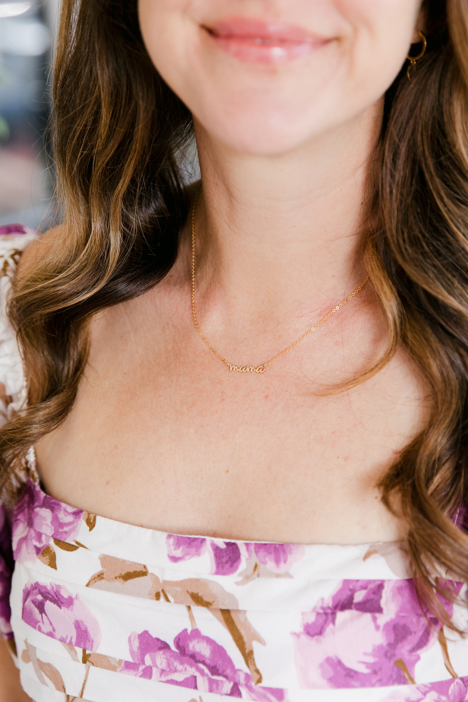 Mama Necklace {Script}