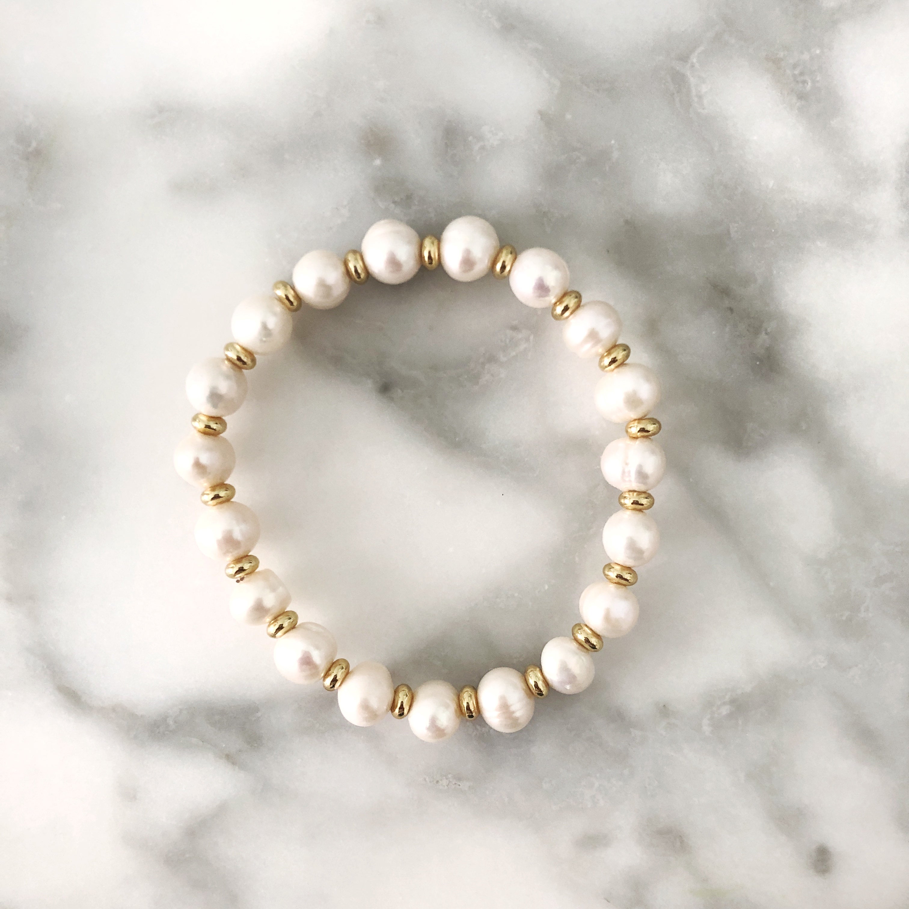 Stackable Bracelet | Pearl